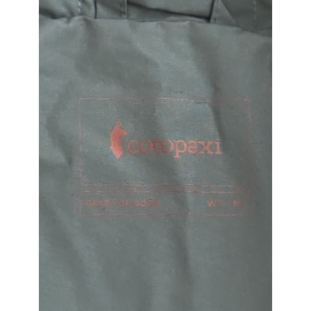 Unisex Cotopaxi Tianjin 650F Down Canvas Vest Men's Size S Women's M  Grey - Picture 11 of 15